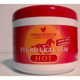 Herbamedicus lóbalzsam piros /melegítő/ 500 ml - bio és natúr kozmetikumok