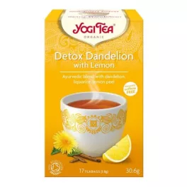 Yogi bio tea tisztító citrommal 17x1,8g 30,6 g - bio és vegán étrendkiegészítők
