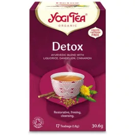 Yogi bio tea tisztító 17x1,8g 31 g - bio és vegán étrendkiegészítők