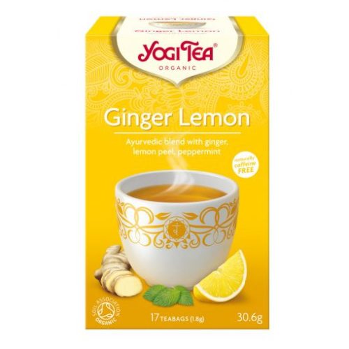 Yogi bio tea citromos gyömbér 17x1,8g 31 g