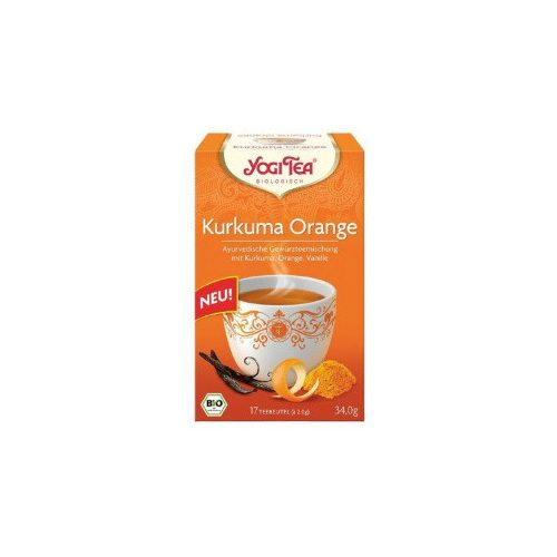 Yogi bio tea kurkuma narancs 17x2g 34 g