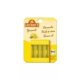 Leckers bio citromolaj /étkezési/4x2 ml 8 ml - bio és új hullámos étkezés