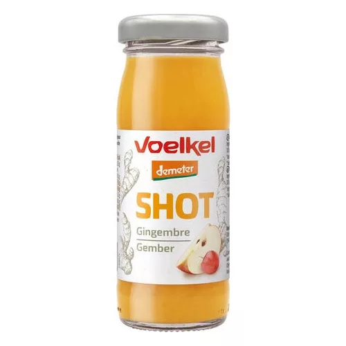 Voelkel demeter bio gyömbér shot acerolával 95 ml