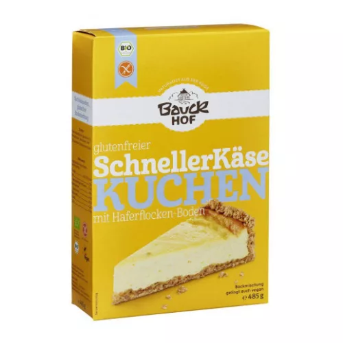 Bauckhof bio gyors sajttorta keverék - gm 485g - bio és új hullámos étkezés
