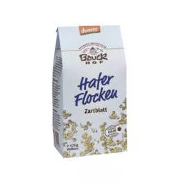 Bauck Hof bio zabpehely apró szemű teljes kiőrlésű 425 g - bio és új hullámos étkezés