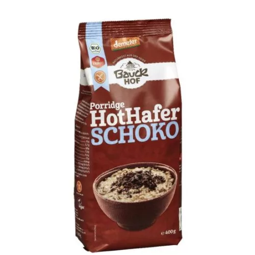 Bauckhof bio meleg zabkása csokoládés - gm 400g - bio és új hullámos étkezés