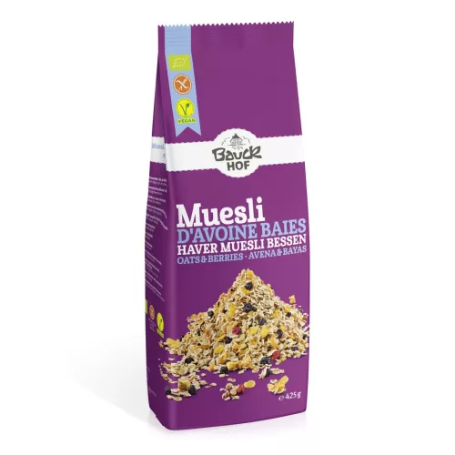 Bauckhof bio bogyós gyümölcsös zabmüzli - gm 425 g