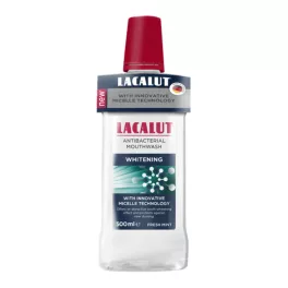 Lacalut antibakterális, micellás szájvíz whitening 500 ml - bio és natúr kozmetikumok