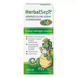 Herbalsept köhögés elleni szirup gyermekeknek 200 ml