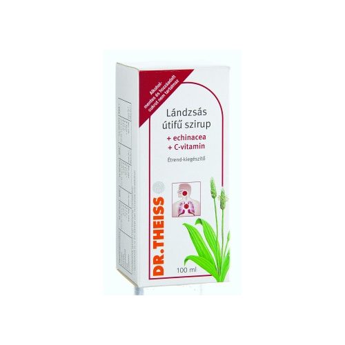 Dr.theiss lándzsás útifű+echinacea+c-vit folyékony-étrendkiegészítő 100 ml