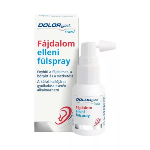 Dolorgiet Med fülspray fájdalom elleni 20 ml