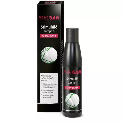 Parusan stimuláló sampon férfiaknak 200 ml - bio és natúr kozmetikumok