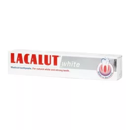 Lacalut fogkrém white 75 ml - bio és natúr kozmetikumok
