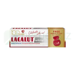 Lacalut fogkrém white fogselyemmel 75 ml