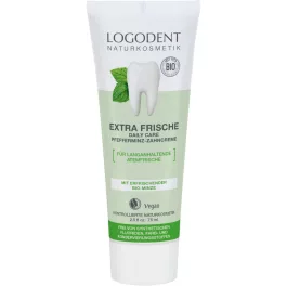 Logodent bio extra fresh daily care fogkrém borsmenta 75 ml - bio és natúr kozmetikumok