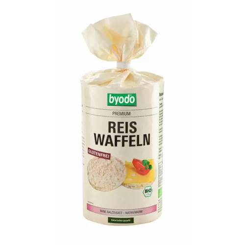 Byodo bio gluténmentes rizsszelet natúr sómentes 100 g - bio és új hullámos étkezés