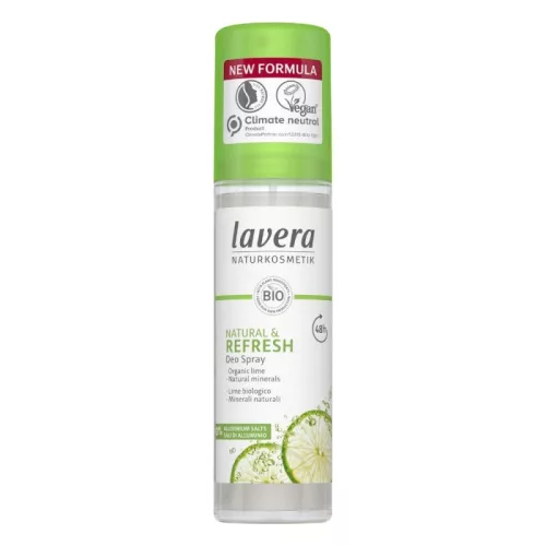 Lavera bio pumpás dezodor natural refresh 75 ml