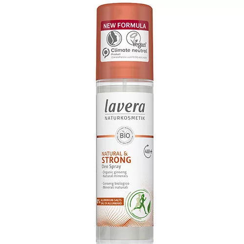 Lavera bio pumpás dezodor natural strong 75 ml