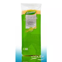 Dennree bio tészta spagetti 1000 g - bio és új hullámos étkezés