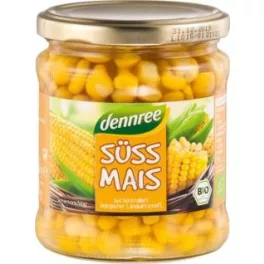 Dennree bio kukorica 370 ml - bio és új hullámos étkezés