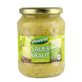 Dennree bio savanyúkáposzta üveges 680 g - bio és új hullámos étkezés