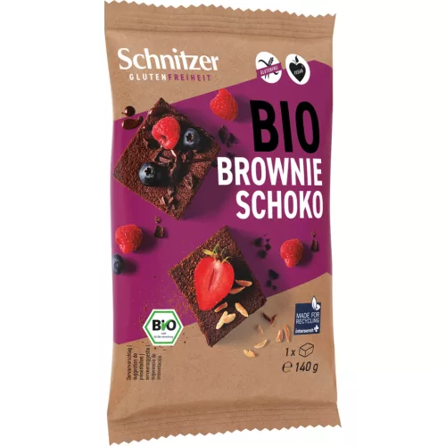 Schnitzer bio csokis brownie 140 g