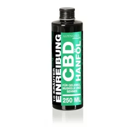 Cbd bedörzsölő + 10 gyógynövény 250 ml - bio és vegán étrendkiegészítők