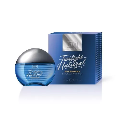 HOT Twilight Natural - feromon parfüm férfiaknak (15ml) - illatmentes