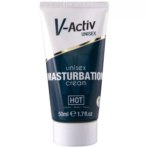 Hot V-Active - stimuláló unisex maszturbációs krém (50ml)