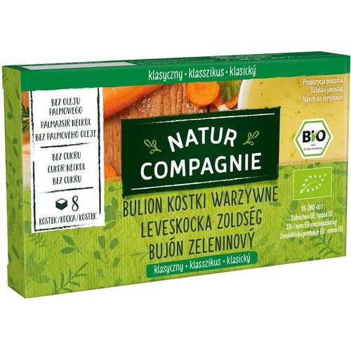 Natur compagnie bio zöldségleveskocka 84 g