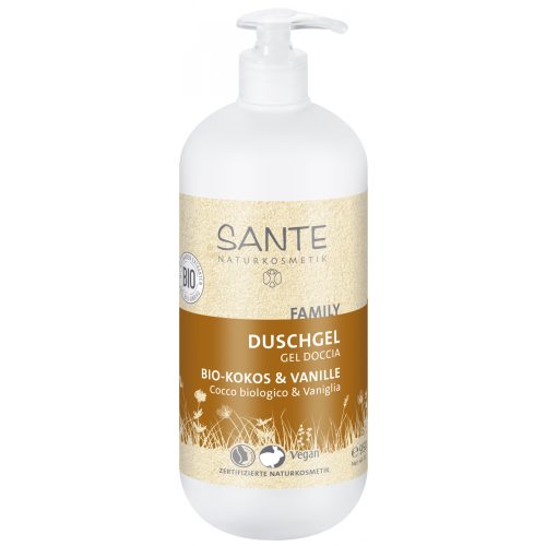 Sante bio tusfürdő kókusz-vanília 950 ml