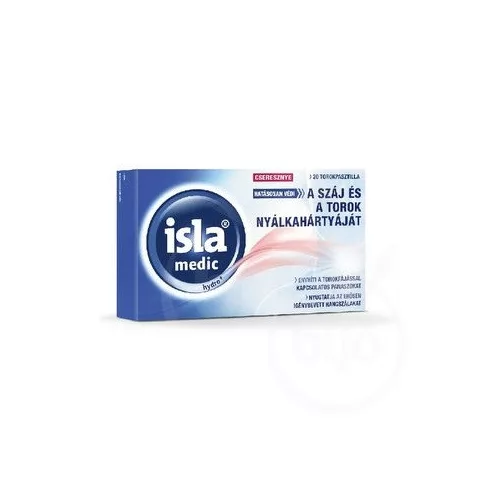 Isla medic hydro+ torok pasztilla 20 db