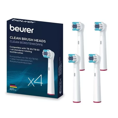 Beurer tartalék kefék 4 db clean Fogkefe