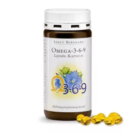 Sanct bernhard lenmagolaj omega 3-6-9 kapszula 180db - bio és vegán étrendkiegészítők