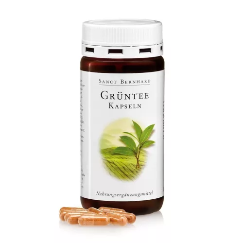 Sanct bernhard zöldtea 400 mg kapszula 120 db - bio és natúr kozmetikumok
