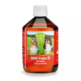 Tierlieb barf hidegen sajtolt olaj kutyáknak 500ml - bio és új hullámos étkezés