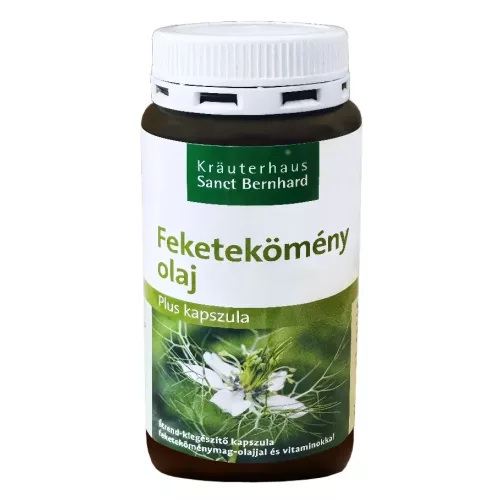 Sanct bernhard feketeköményolaj kapszula 180 db