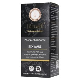 Khadi bio hajfesték por fekete 100 g - bio és natúr kozmetikumok