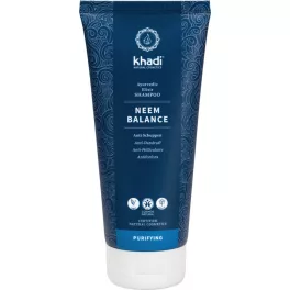 Khadi neem balance sampon ayurvédikus elixírrel 200 ml - bio és natúr kozmetikumok
