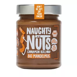 Naughty nuts bio fahéjas mandulakrém 250 g