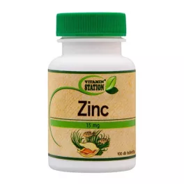 Vitamin Station zinc 100 db - bio és vegán étrendkiegészítők