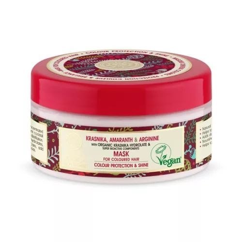 Natura Siberica színvédő és ragyogást adó hajmaszk festett hajra 300 ml