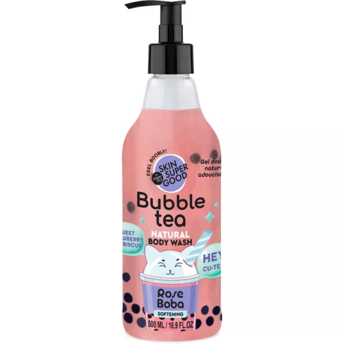 Skin super good bio rose boba puhító tusfürdő500ml