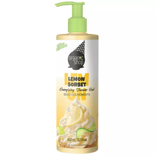 Organic Shop “citrom sorbet” energizáló tusfürdő gél 400 ml
