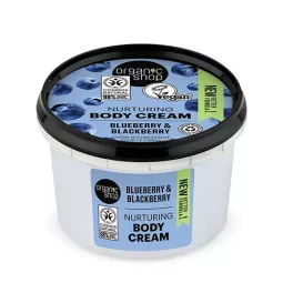 Organic shop kényeztető testápoló krém áfonyával és szederrel - bio és natúr kozmetikumok