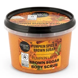   Organic Shop bio cukros testradír pumpkin spice latte sütőtökös fűszerrel és barna cukorral 250 ml