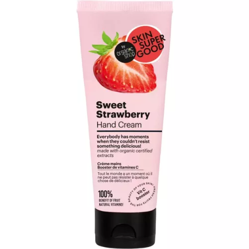 Skin super good bio sweet strawberry kézkrém 75ml