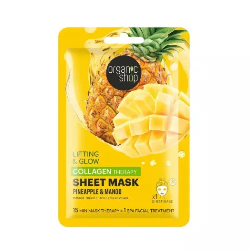 Organic shop bio lifting kollagén maszk25g - bio és natúr kozmetikumok