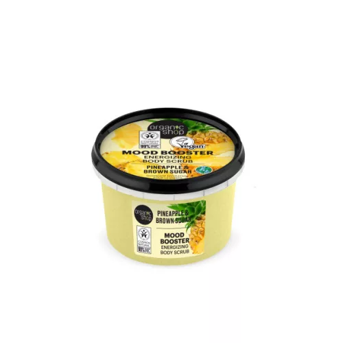 Organic shop energetizáló testradír ananásszal és barna cukorral