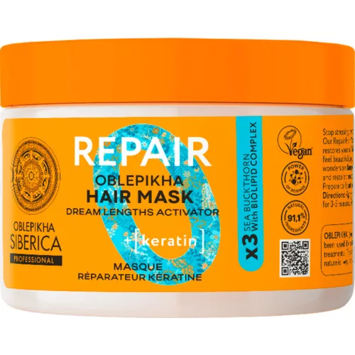 Oblepikha s.helyreállító homoktövis hajmaszk 300ml